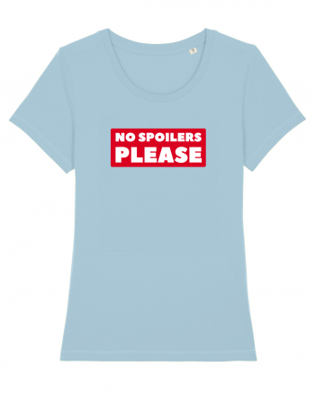 No Spoilers Please Box Sky Blue