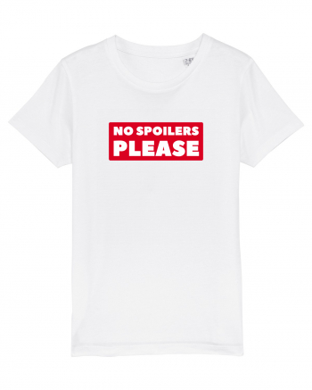 No Spoilers Please Box White