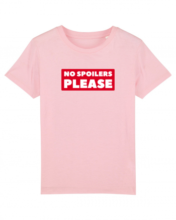 No Spoilers Please Box Cotton Pink