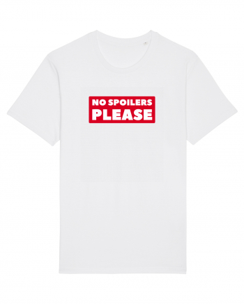 No Spoilers Please Box White