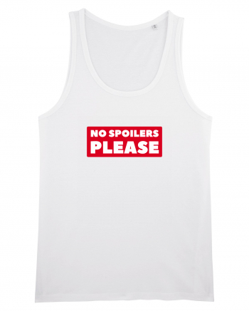 No Spoilers Please Box White