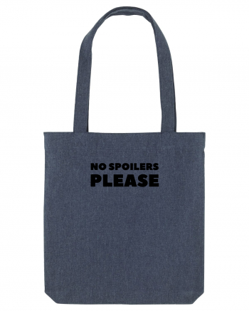 No Spoilers Please Black Midnight Blue