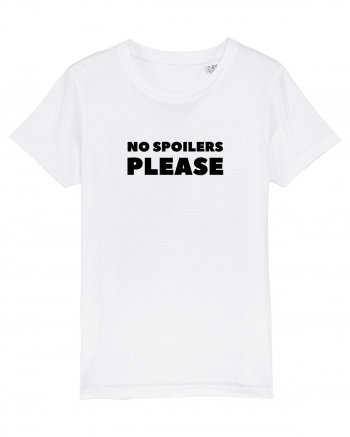 No Spoilers Please Black White