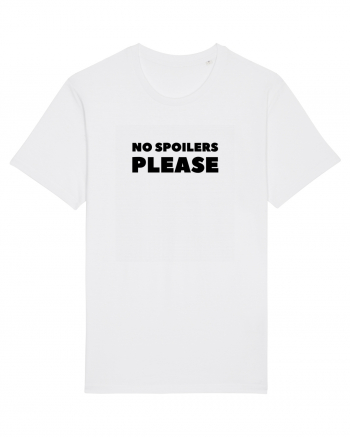 No Spoilers Please Black White