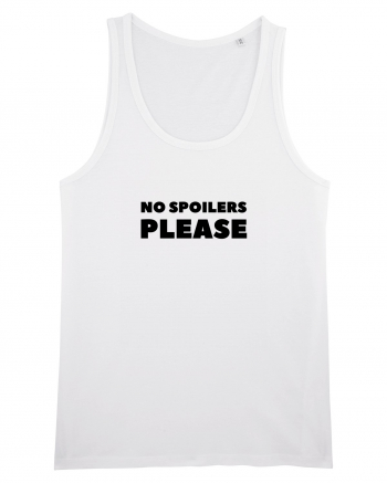 No Spoilers Please Black White