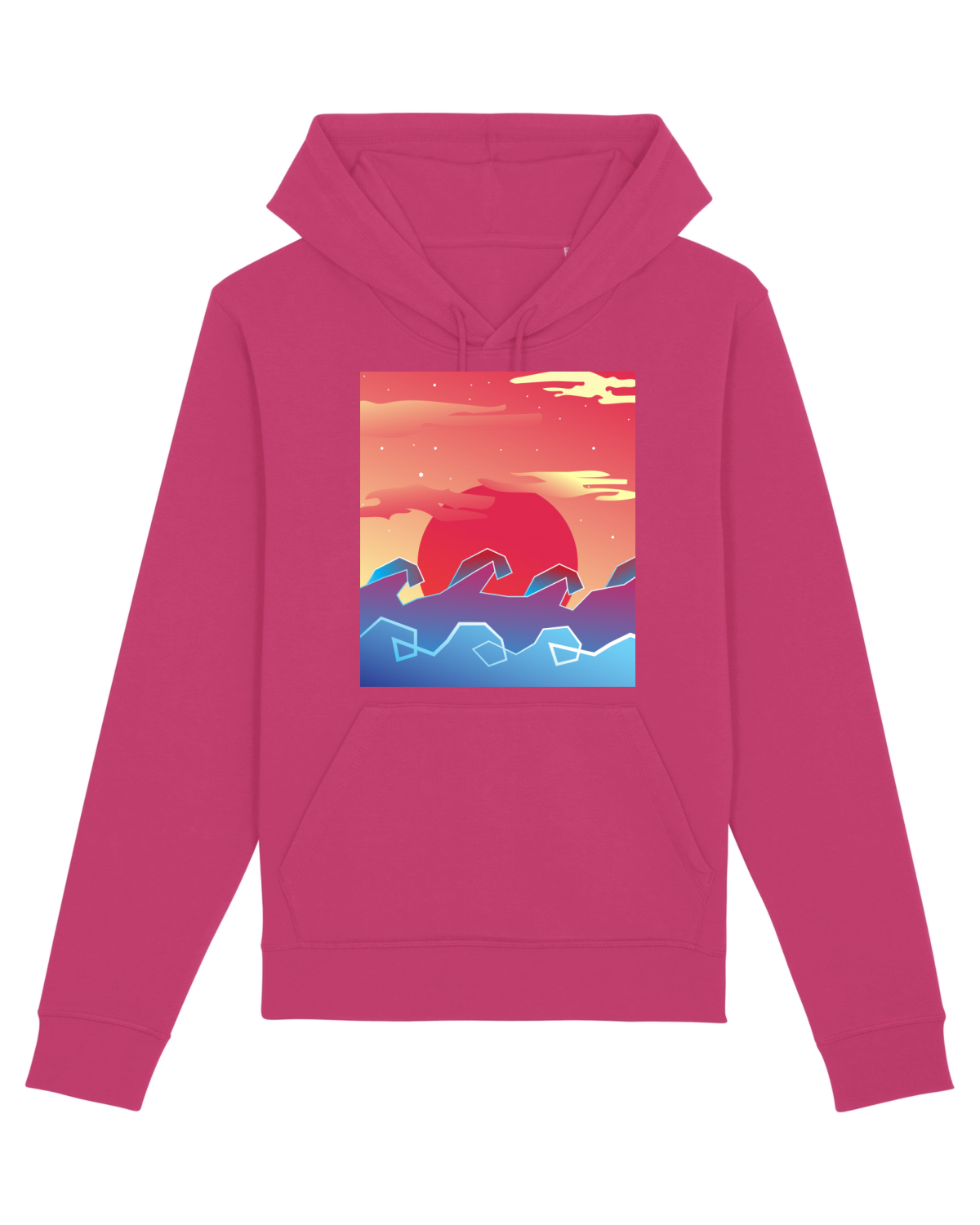 Hanorac Unisex Drummer Raspberry