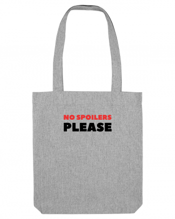 No Spoilers Please Red Heather Grey