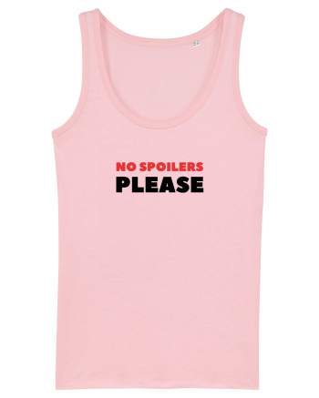 No Spoilers Please Red Cotton Pink