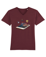 Lumea tehnologiei Tricou mânecă scurtă guler V Bărbat Presenter