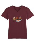 Funny Tricou mânecă scurtă guler V Bărbat Presenter