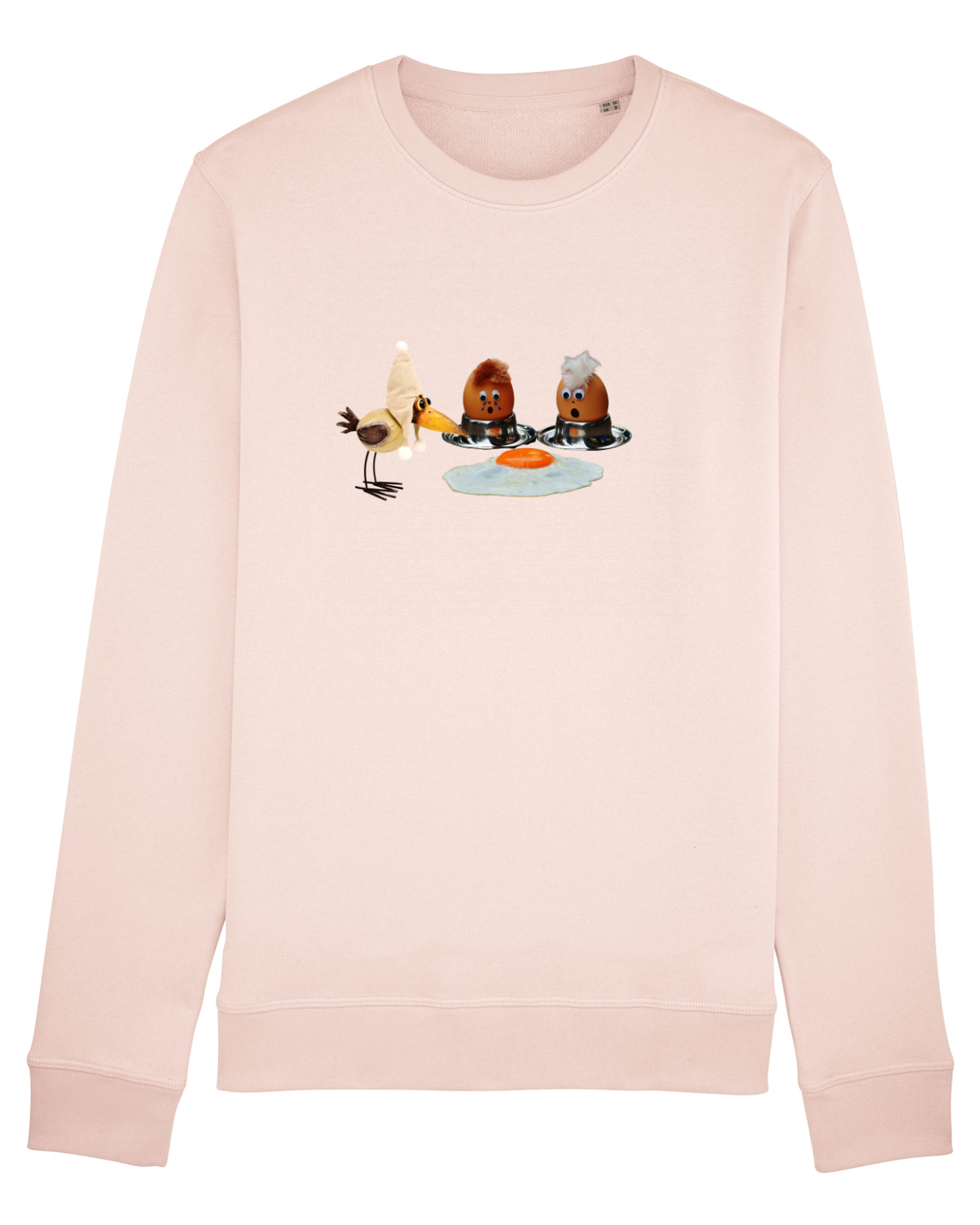 Bluză mânecă lungă Unisex Rise Candy Pink