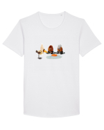 Funny Tricou mânecă scurtă guler larg Bărbat Skater