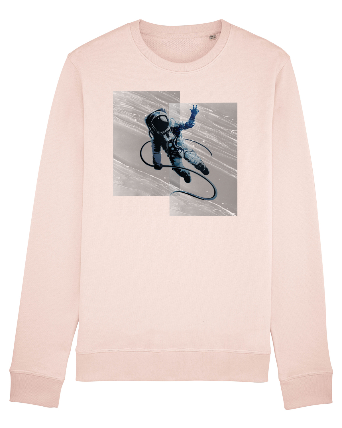 Bluză mânecă lungă Unisex Rise Candy Pink