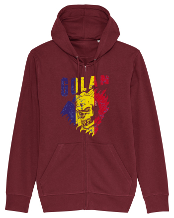 Golan Romania Tricolor Burgundy