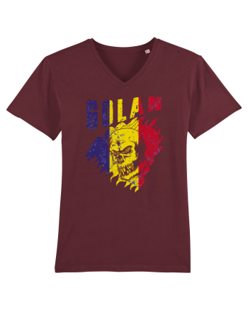 Golan Romania Tricolor Burgundy