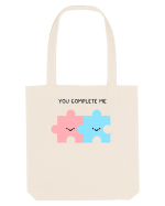 You Complete Me Sacoșă textilă