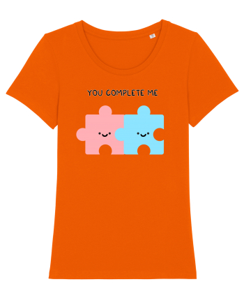 You Complete Me Bright Orange