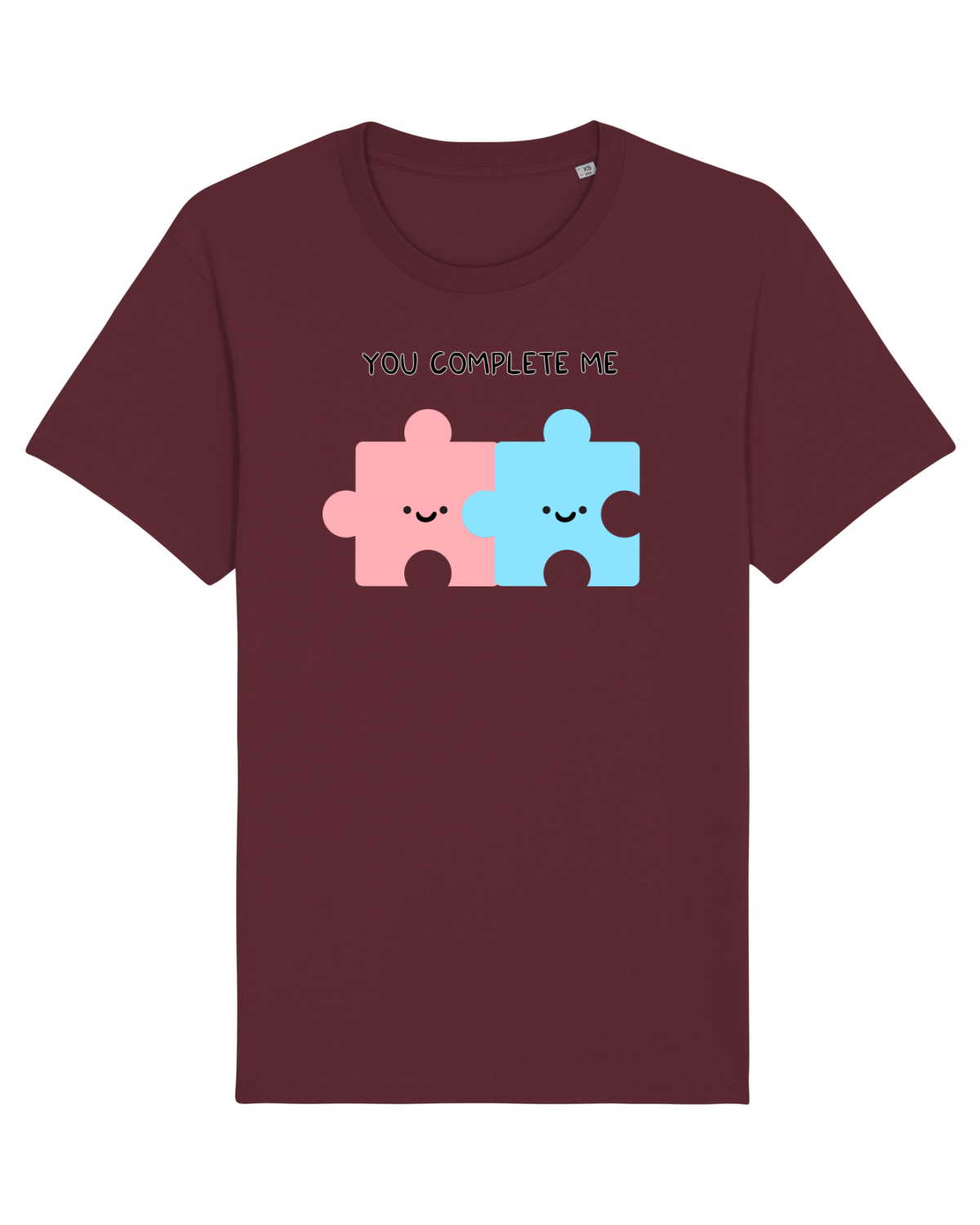 Tricou mânecă scurtă Unisex Rocker Burgundy