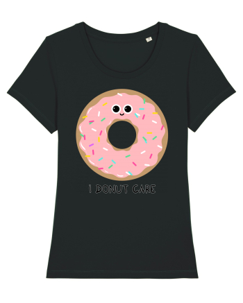 I Donut Care Black