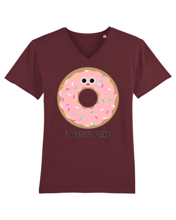 I Donut Care Burgundy