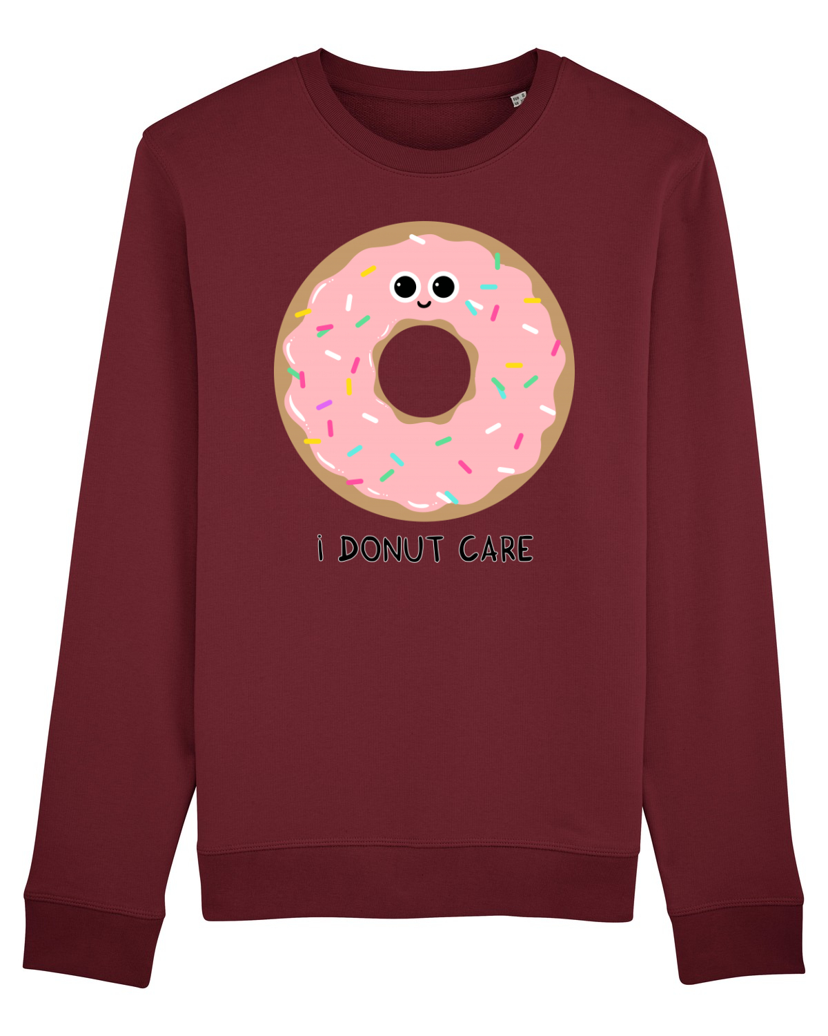 Bluză mânecă lungă Unisex Rise Burgundy