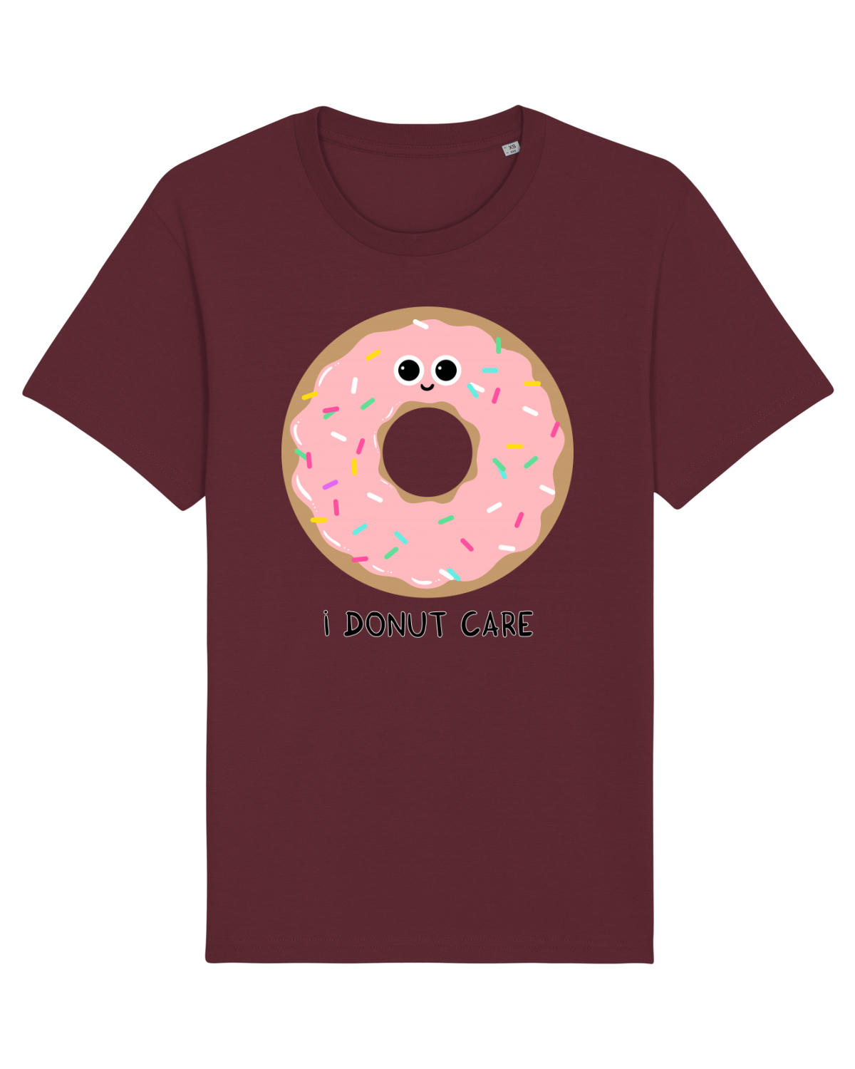 Tricou mânecă scurtă Unisex Rocker Burgundy