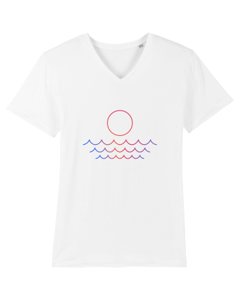 Line Sunset White