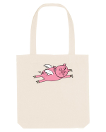 Flying Pig Sacoșă textilă