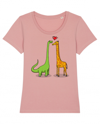 Brontosaur & Giraffe Canyon Pink