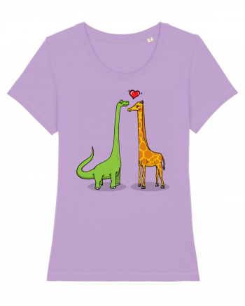 Brontosaur & Giraffe Lavender Dawn