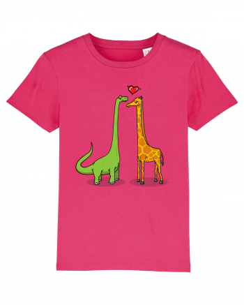 Brontosaur & Giraffe Raspberry