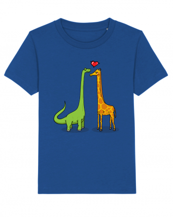 Brontosaur & Giraffe Majorelle Blue