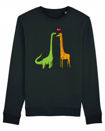 Brontosaur & Giraffe Black