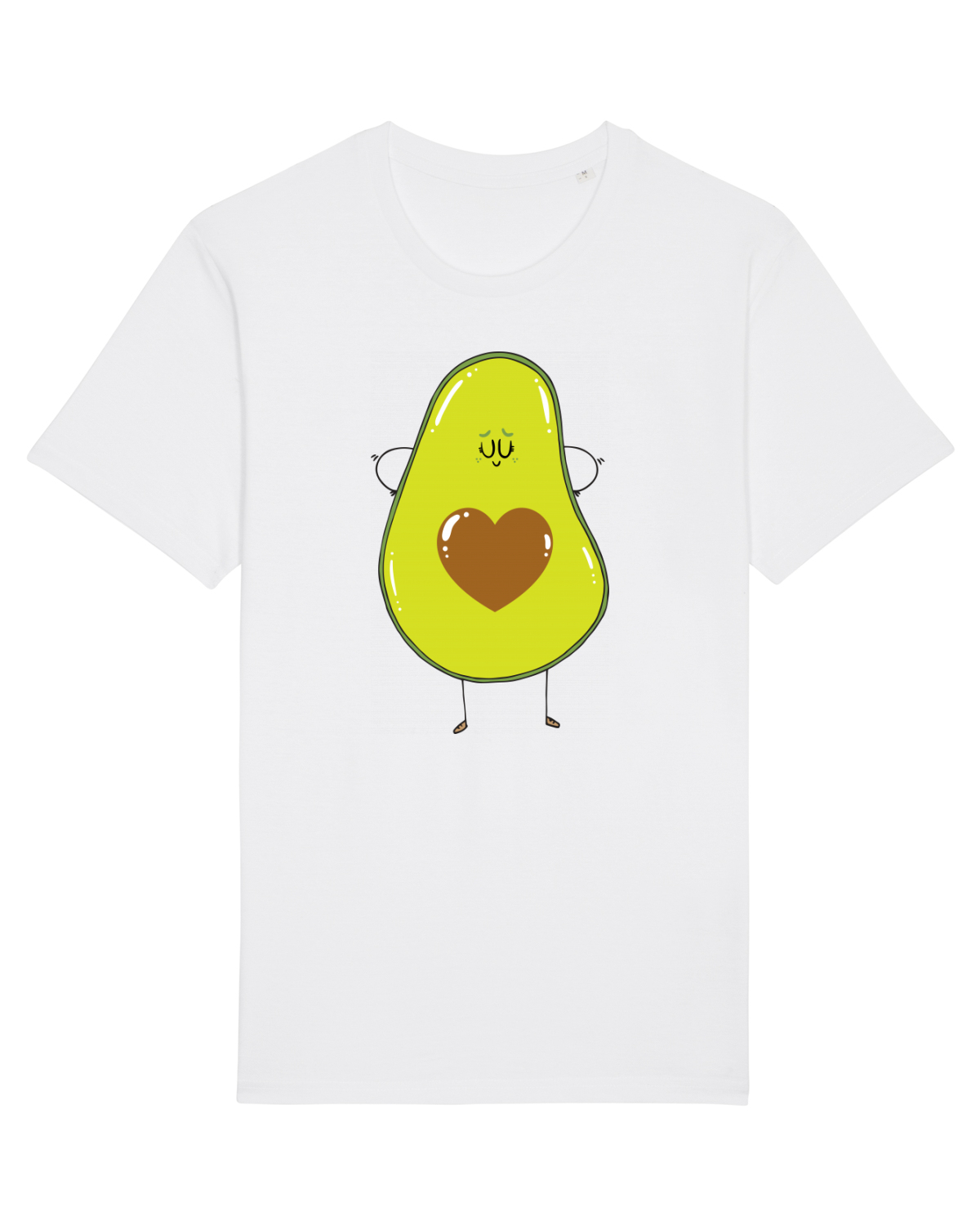Tricou mânecă scurtă Unisex Rocker White