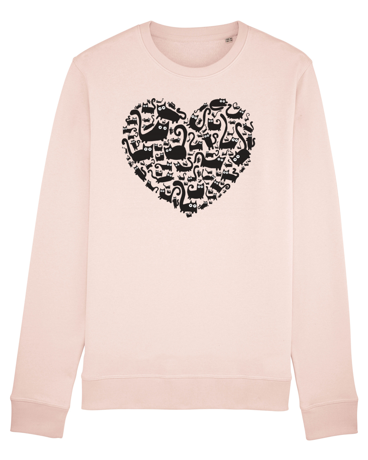 Bluză mânecă lungă Unisex Rise Candy Pink