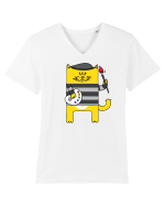Pablo Meow-Casso Tricou mânecă scurtă guler V Bărbat Presenter