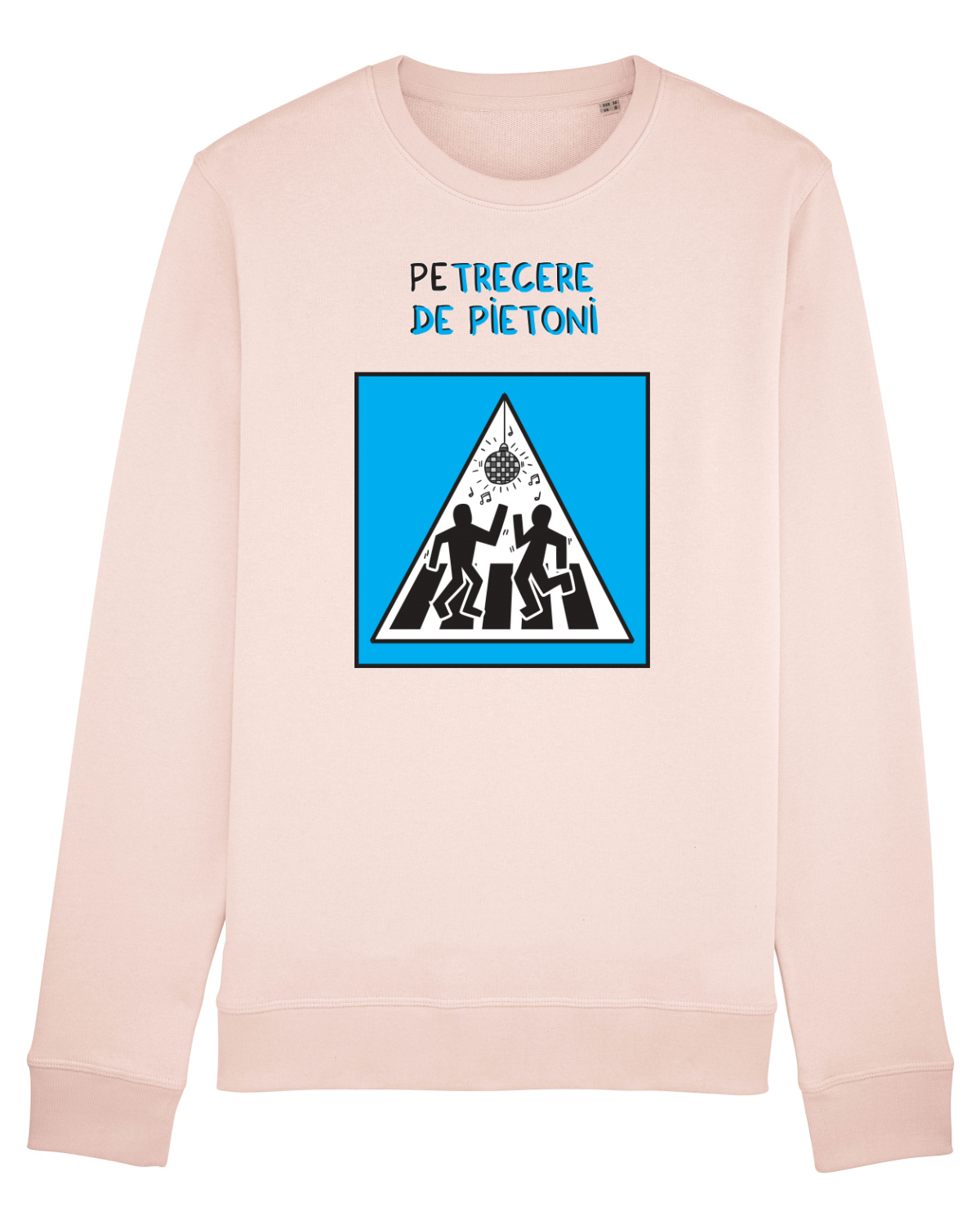 Bluză mânecă lungă Unisex Rise Candy Pink