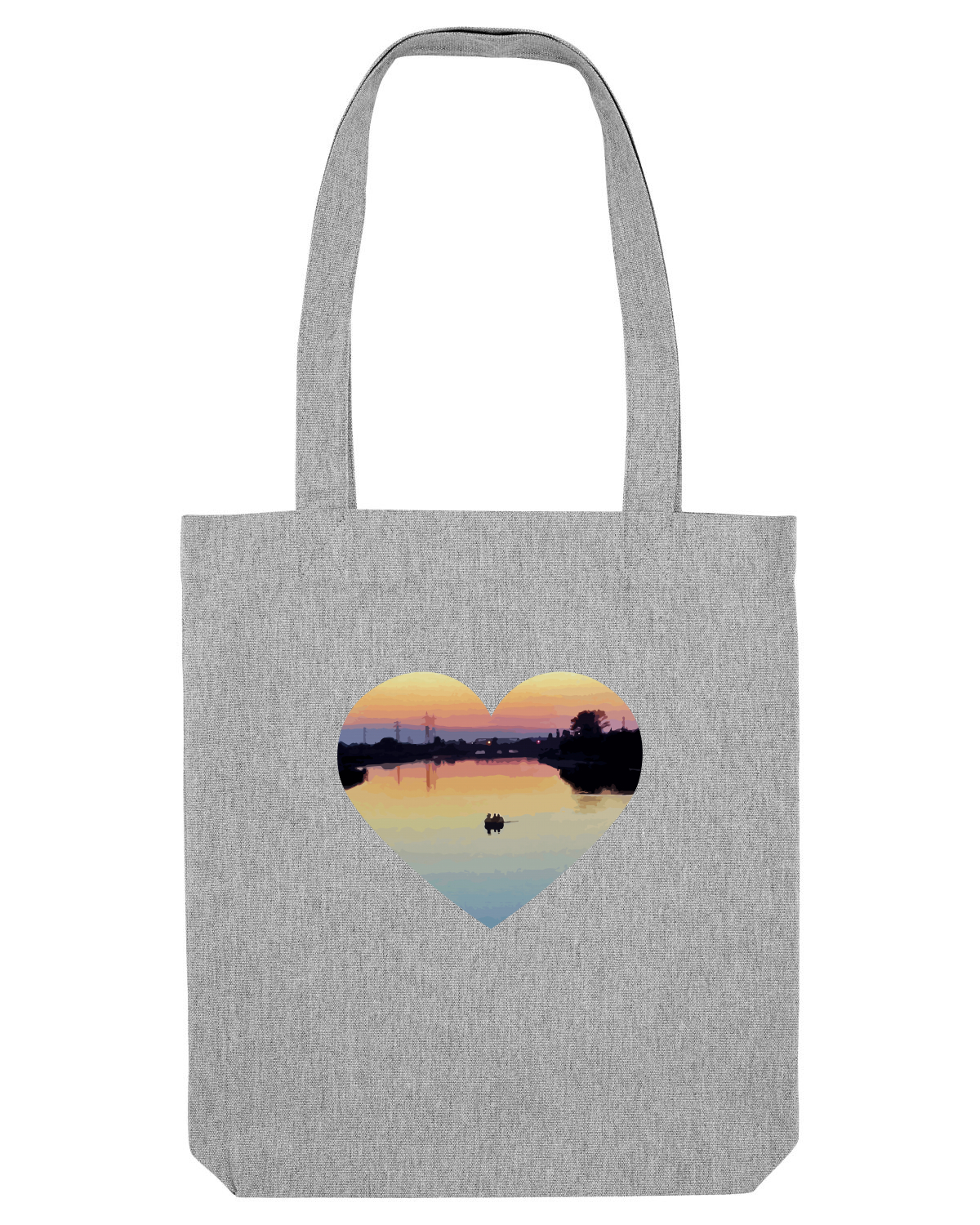 Sacoșă textilă Heather Grey