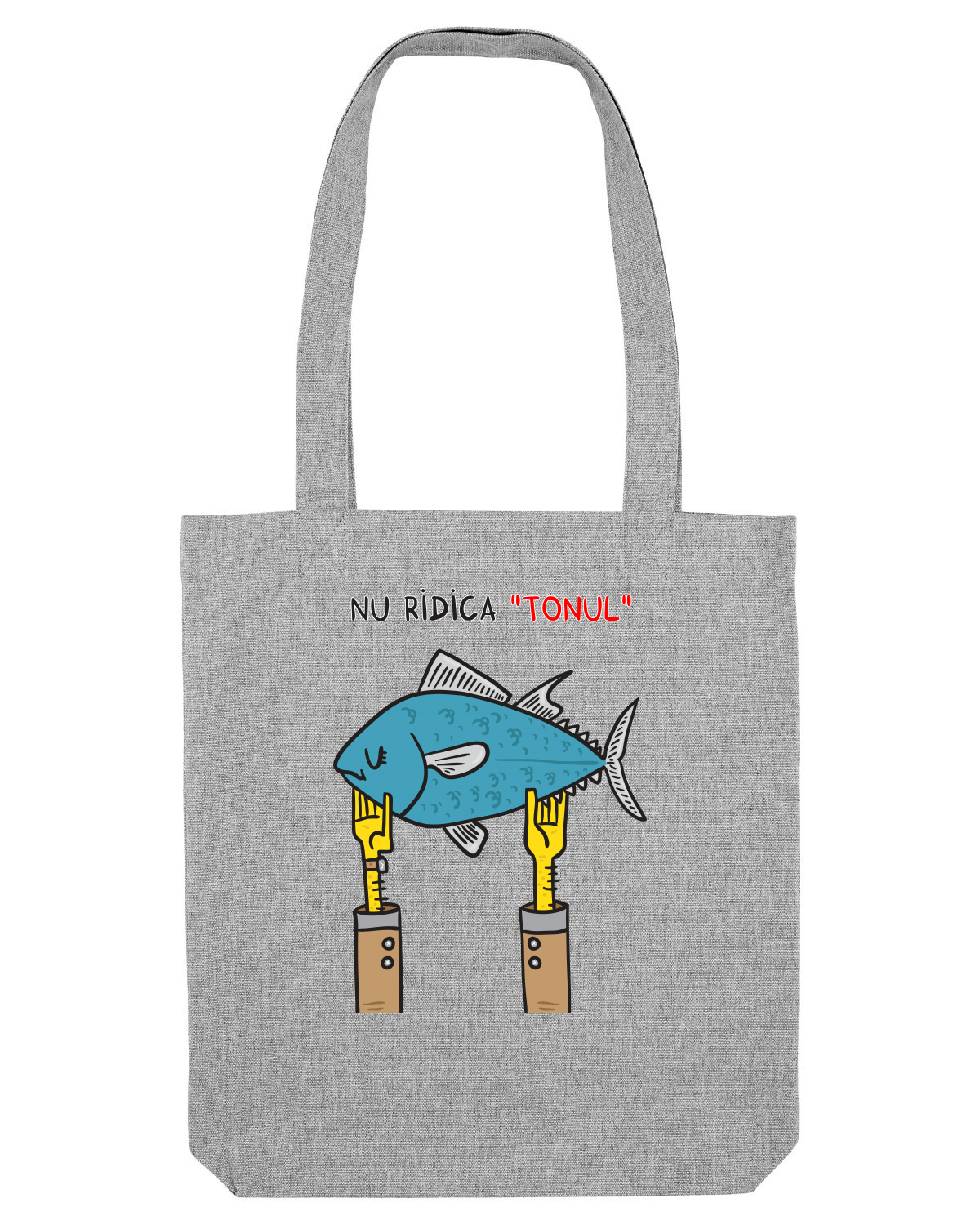 Sacoșă textilă Heather Grey
