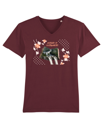 Fantasy nature Burgundy
