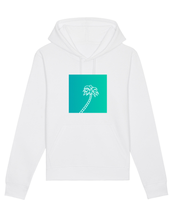 Summer Palmtree White