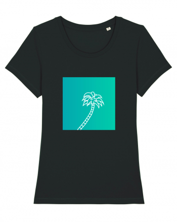 Summer Palmtree Black