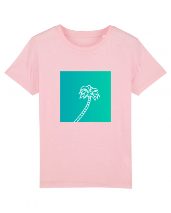 Summer Palmtree Cotton Pink