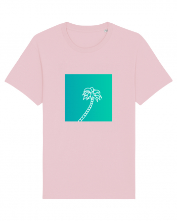 Summer Palmtree Cotton Pink