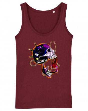 Skull Burgundy