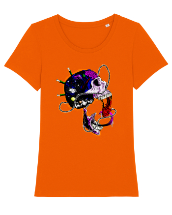 Skull Bright Orange