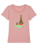 Travel Tricou mânecă scurtă guler larg fitted Damă Expresser