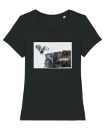 Fantasy Tricou mânecă scurtă guler larg fitted Damă Expresser