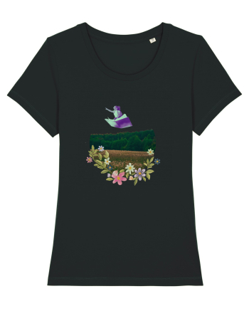 In-flight travel Black
