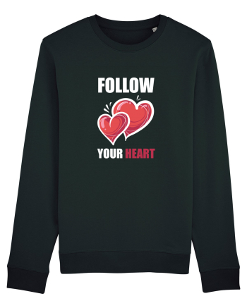 FOLLOW YOUR HEART Black